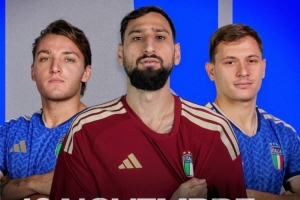 搏至无憾！意大利发布对挪威海报：多纳鲁马、巴雷拉、雷特吉出镜